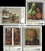 Známky Horná Volta 1978 Albrecht Dürer, razítkovaná séria - Kliknutím na obrázok zatvorte -
